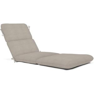 Sunbrella Patio Chaise Cushions, Outdoor Chaise Lounge Cushion with Comfort, Style & Durability Designed for Outdoor Living - Made in The USA, Grey