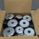 Body Cab Mounts for F250 F350 1999-2007, KF04058BK Body Mount Bushing Kit, Cab Bushing Kit, Steel Sleeves & Hardware (Black)