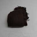 Brown Throw Blanket 50x60 Inches Throw Textured Solid Soft Sofa Couch Decorative Knit Blanket