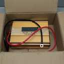 1500 Watt Inverter 12V DC to 110V/120V AC, Pure Sine Wave Inverter for Truck/RV/Home/Solar/Off-Grid, Surge 3000W Pure Sine Power with 2 AC Sockets, 5V 3.4A USB, Digital Display, Remote Controller