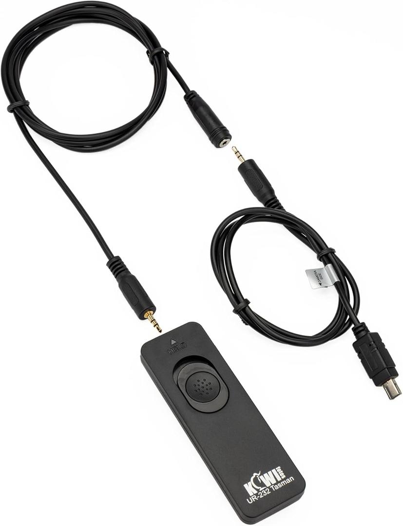 Kiwifotos MC-DC2 Remote Switch Shutter Release Cord for Nikon Z7 Z7II Z6 Z6II Z5 D750 D780 P1000 D7500 D7200 D5600 D5500 D5300 D5200 D5100 D5000 D3300 D3200 D7000 D7100 D610 D600 & More Nikon Camera