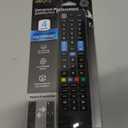 GE Samsung Replacement Remote, Universal Remote Control Compatible for Roku, Apple TV, Smart TV, Soundbar, Streaming Player, Blu Ray, DVD, DVR, 4 Device, Black, 44235