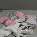 Honic 12 Pcs Mouse Costume Set Include Mouse Ears Headbands Gloves Glasses and Canes for Men Women Party Dress Up