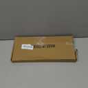 Auledio Adjustable Over The Door Triple Towel Rack with Hooks, Silver