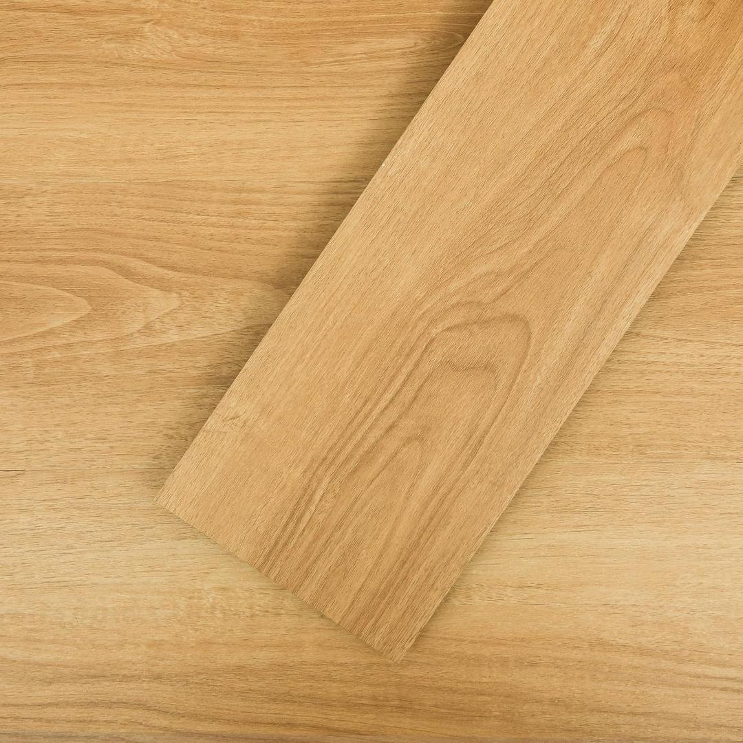 MULGREAT 36-Pack Peel and Stick Floor Tile 54 Sq Ft Vinyl Flooring Warm Oak