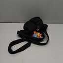 FITDON Corduroy Totes Bag with Zip, Shoulder Bags Handbags Women's Hobos Large Capacity Shopping Bag with Inner Pocket, Black