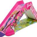 Pop2Play Barbie Indoor Slide for Toddlers  Safe and Sturdy for Kids Up to 50 Lbs  Easy to Store Pop Up Slides