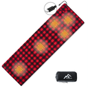 Mantuole Heated Sleeping Bag pad, Heated Sleeping Bag Liner, 5 Heating Zones, Operated by 5V/3A Type-C Battery Power Bank (Battery NOT Included) or Other Type-C Power Supply. Type-C.