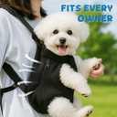 Mosago Dog Backpack Carrier, Adjustable Pet Front Carriers, Legs Out Carrying Sling Travel Bag for Small Medium Dogs 7-11 Lbs, Soft Wearable Puppy Chest Carry Backpacks for Walking/Hiking/Camping