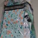 RUSPEPA Poly Mailers Shipping Bags Blue Pink Flower Dot Plaid Design 2.3 Mil Heavy Duty Self Seal Mailing Envelopes - 80 Pack - 6 x 9 and 10 x 13 Inches