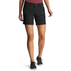 Eddie Bauer Womens Rainier Short, 14, Black