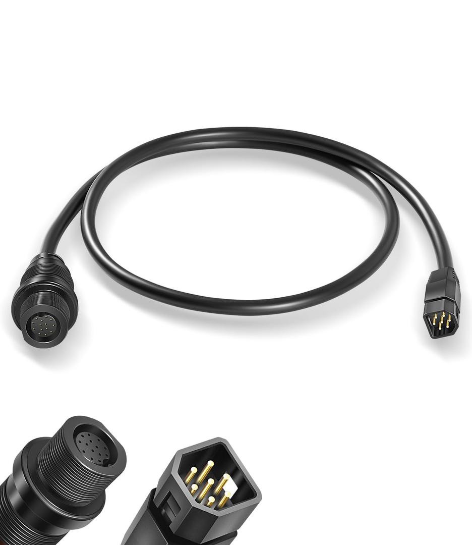 1852088 MKR-MI-1 Adapter Cable Compatible with Humminbird Helix 8, 9, 10, 12 or 15 Fish Finder