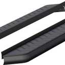 ARIES 2051970 AeroTread Running Boards 5 in. Carbide Black Powder Coat Aluminum Mounting Brackets Sold Separately AeroTread Running Boards