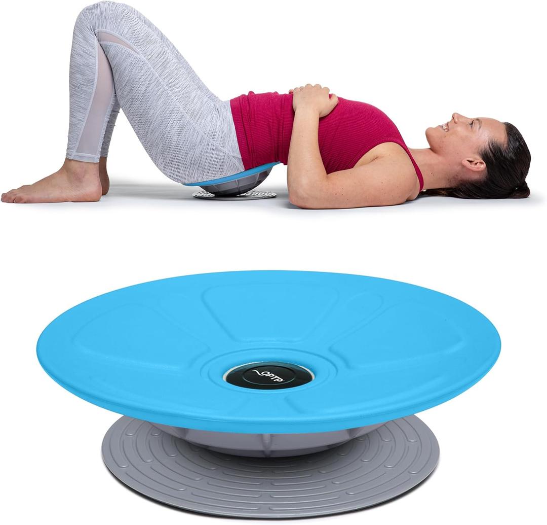 OPTP Pelvic Rocker Core Trainer  Balance Disc for Core Stability, Pelvic Floor Training, and Ab Exercise - Core Strength Exercise Trainer for Stability