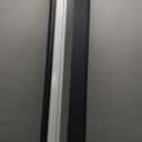 Persilux No Drill No Tools 100% Blackout Roller Shades for Indoor windows, Free-Stop Cordless Roller Blinds, UV Protection Thermal Insulated Fabric Roller Window Shades for Home (Black, 47"W x 72"H)