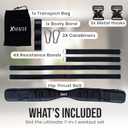 7-in-1 Premium Kit Hybrid Dip & Hip Thrust Belt – Heavy Duty Glute Workout Belt with Back Strap Support – 1600 lb Capacity – 1” Padded for Dumbbell, Kettlebell, Plates, Booty, Squat, Core Training