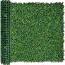 Artificial Ivy Privacy Fence Screen:40"x 120" (34 SQFT) 4-Layer Leaf UV-Anti Faux Greenery Boxwood Backdrop Ivy Vine Leaf Fence Panels for Outdoor, Indoor, Garden,Backyard and Decor