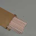 PATIKIL 8.5mm(0.3") Spiral Binder Ring,10 Pcs 30 Rings 25 Sheet Capacity Comb Binding Spines for Binding Paper Sheets Notebook Calendar Picture Album, Light Pink