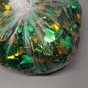 TEHAUX Patrick's Day Tinsel Garland Metallic Shamrock Decoration for Party Celebrations Easy to Install Festive Atmosphere for Home Decor