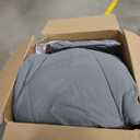 Bare Home Sherpa Fleece Blanket - King Size - Blanket for Bed, Sofa, and Couch - Warm & Lightweight - Fluffy & Soft - Reversible (King, Grey)