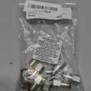 USA SEALING ZUSA-TF-PTC-141 Nylon Push to Connect Tube Fittings Reducing Union: 1/4" Tube 1/8" Tube, Black