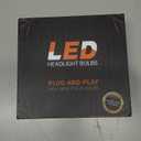 Lights Fit For GMC Savana 1500 2500 3500 1996-2018,GMC Savana 4500 2009-2018, 9005 High Beam 9006 Low Beam, High Power 6500K White Light, Plug & Play, Pack of 4