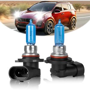 Fit for Kia Sportage 2017 2018 2019 2020 2021 2022 High Performance 9005 High/low Beam Headlight Bulb,100W,IP68, plug and play,5000K White Light,2 pack