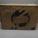 Wagon Carts Foldable 420LBS Weight Capacity Collapsible Wagon with Big All-Terrain Wheels, Heavy Duty Beach Wagons Cart with Cup Holders for Camping, Garden, Sports, Grocery pcs (Carbon Black)