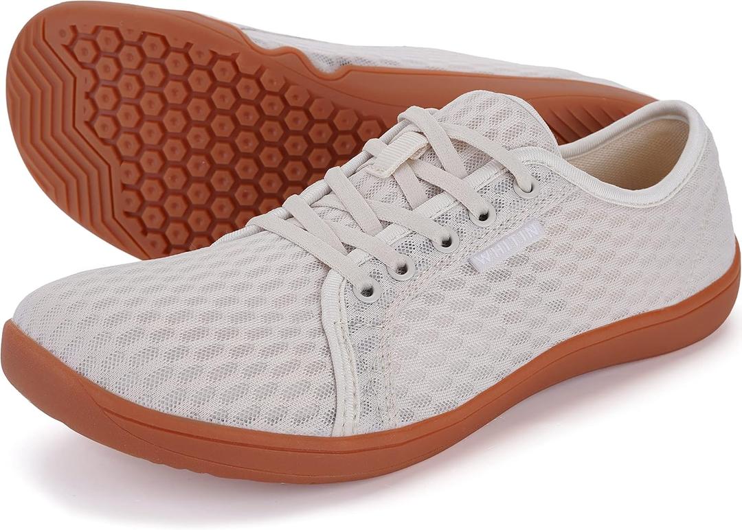 WHITIN Women's Water & Land Shoes | Quick Drying | Casual-Style Inspired, Beige, Size 6.5