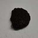 Swiking Mens Brown Afro Curly Wig Rocker Wig Dark Brown Short Hair Replacement Wigs Cosplay Daily Costume Wigs for Male Guy(Dark Brown)