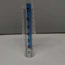 7" Capacity Rain Gauge Glass Replacement Tube with Lid Design for Yard Garden Outdoor Home (01)