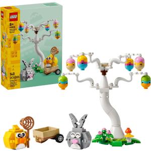 LEGO Easter Bunny and Chick Egg Hunt Building Toy for Girls & Boys - Springtime Pretend Playset for Kids, Ages 8+ - Basket Stuffer or Gift Idea for Easter, Birthdays, & Special Occasions - 40808