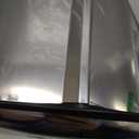 Flexzion Stainless Steel Bread Box For Kitchen Countertop (13 inch) Metal Roll Up Top Lid Storage Container Bin Keeper for Cake Buns Toasts Loaves Pastries Pancakes, Ideal for Restaurant Home Kitchen