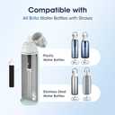 GLACIER FRESH Water Bottle Filters, Replacement for Brita BB06, Brita Hard Sided and Sport Water Bottle Filter, 6 Count