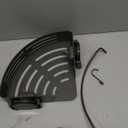 Voldra Corner Shower Caddy Suction Cup, 1 Pack Corner Shower Shelves No Drilling, Aluminum Upgrade Suction Cup Shower Organizer Corner with Towel Bar & Hooks Removable Bathroom Storage Rack(Gray)