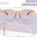 SIPHEW Classic Small Round Sunglasses for Women/Men, Retro Sunglasses Polarized UV Protection Lens for Outdoor/Driving