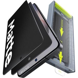 WSKEN Matte Privacy Screen Protector for Samsung Galaxy S26 Ultra [AntiGlare & AntiFingerprint] [24° Anti Spy] [Smooth as Silk] 9H+ Tempered Glass With Auto Fit Box Zero Bubble, 2 Pack