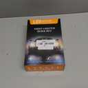 H4/9003/HB2 LED Headlight Bulbs, 12000 Lumens 6500K Cool White Super Bright LED Headlights Conversion Kit High/Low Beam Light IP68 Waterproof, Pack of 2 