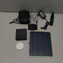 Compact Solar Panel Heater Compact Size For Warming Chicken Coops And Pet Houses Accessories (Batteries not included) (20W Solarboard with heater, battery box)