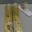 Gold Easel Stand for Sign, Heavy Duty Easel, 4-Tier AdjustableArt Easel for Painting, Wedding Sign 2pc