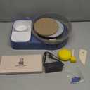 Catcrafter Pottery Wheel for Kids Adult and Beginners - Complete Pottery Set for Teens with 6" Turntable, 2.2lb Clay, Art Supplies Sculpting Tools, Craft Gifts for Teens Adults (Blue)