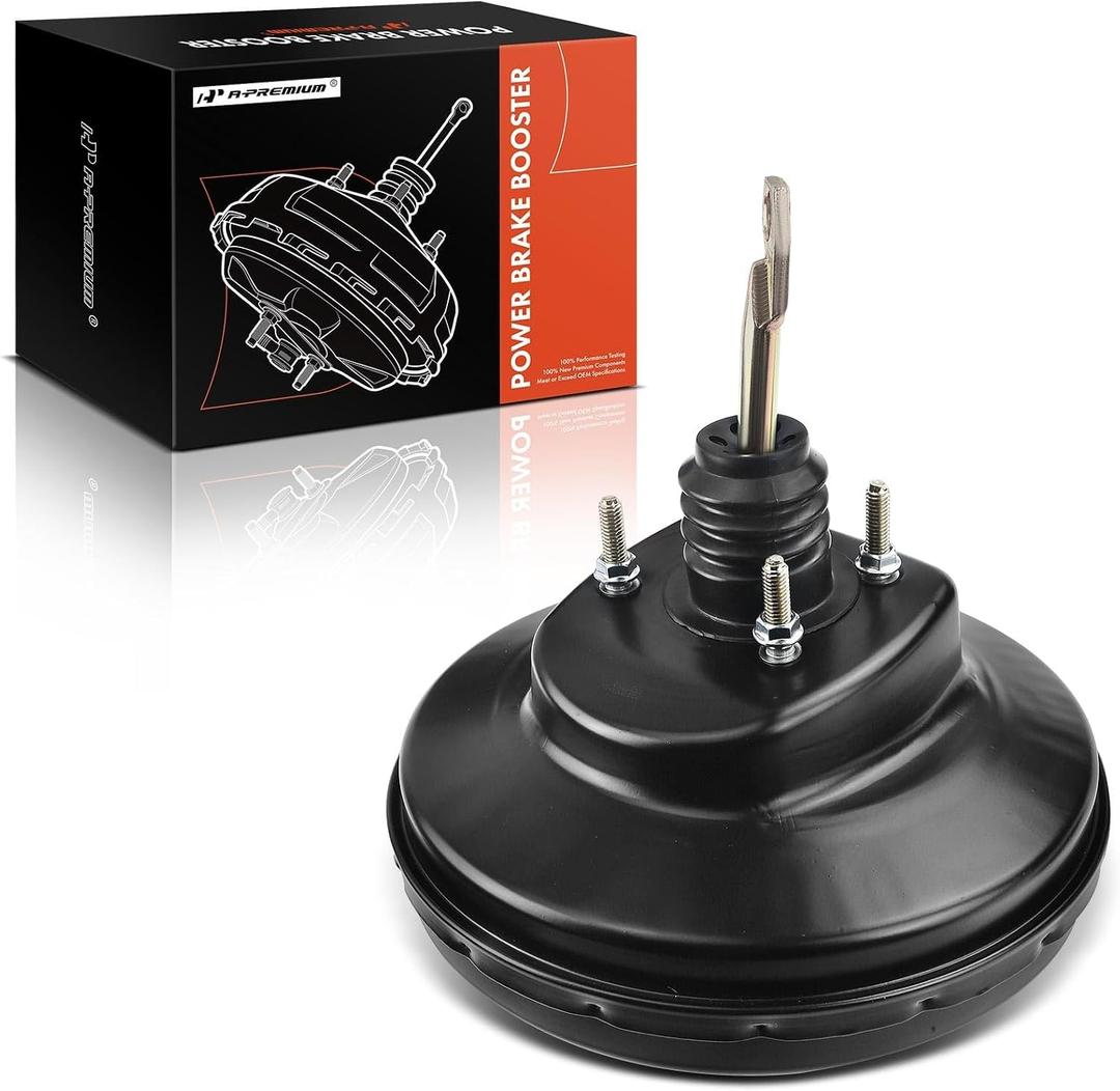 A-Premium Vacuum Power Brake Booster Compatible with Ford F-150 F150, Bronco, 1994 1995 1996, 3.8L 4.9L 5.0L 5.8L, Without Master Cylinder