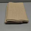 EARTHALL Washable Runner Rug 2x6 Ft Non Slip Runners for Hallways Cotton Rubber Backed Kitchen Runner Braided Indoor Floor Carpet Runners for Entryway, Hallway, Kitchen, Bedroom, Golden Beige/White