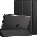 Moko Case for iPad 10.2 Case iPad 9th Generation 2021/ iPad 8th Generation 2020/ iPad 7th Generation 2019, Slim Stand Hard Back Shell Smart Cover Case for iPad 10.2 inch, Auto Wake/Sleep, Black