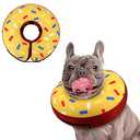 Supet Inflatable Dog Cone Collar for Dogs, Soft Cone Collar for Dogs Cats, ECollar Doggie Neck Donut Dog Cone Alternative After Surgery Size: M(Neck 9"-12.5")
