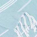 YSYJ Turkish Beach Towel 6 Pack Beach Towels 36"x71" Beach Towel Oversized Sand Free Turkish Towel Quick Dry Bath Towels Blue