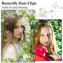 2 x 12PCS Colorful Butterfly Hair Clips for Women and Girls, Cute Fairy Hair Accessories Small Butterfly Clips for Themed Party, Prom, Birthday, Wedding and Back to School