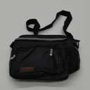 MIYCOO Lunch Bag & Lunch Box for Men Women Double Deck, Leakproof insulated Soft Large Adult Lunch Cooler Bag for Work, Beach, Picnic, Camping, Travel (Black,15L)