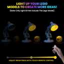 Upgraded Led Light Kit Compatible with Lego Disney Pixar Luxo Jr Building Set, Lights Decoration Compatible with Lego 21357 (Model Not Included)
