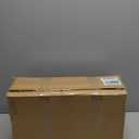 Glitzhome 22" D Red Hammered Metal Tree Collar Tree Base Cover Decorative Christmas Tree Ring for Christmas Decoration